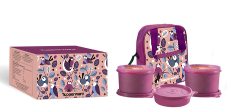 Tupperware SWEET MORNING LUNCH SET - SWASTIK CREATIONS The Trend Point