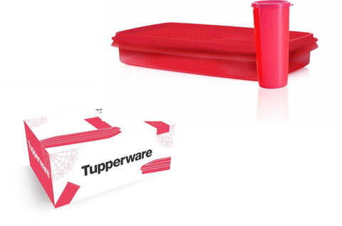 Tupperware SLEEK LUNCH & TUMBLER - EG - SWASTIK CREATIONS The Trend Point