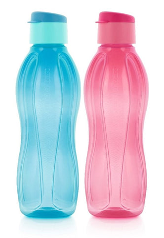 Tupperware AquaSafe Bottle 1L Fliptop (Set of 2) with Gift Box - SWASTIK CREATIONS The Trend Point