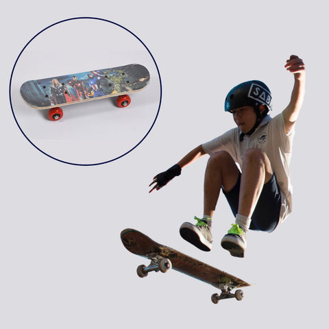 8042 Wood Skateboard Skating Board Lightweight Board Cool Skate Board for Beginner/Kids/Teens/Adult and Return Gift Item - SWASTIK CREATIONS The Trend Point