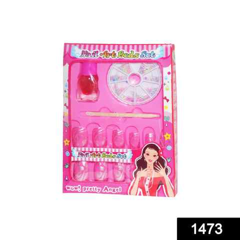 1473 Nail Art Studio Manicure Set foblob:https://web.whatsapp.com/14140b61-d6b9-48f2-b02a-8d1035b39db2r Girls (Pack of 15) - SWASTIK CREATIONS The Trend Point