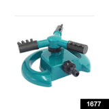 1677 3 Arm 360° Sector Rotating Water Sprinkler Garden Pipe Hose Irrigation Yard - SWASTIK CREATIONS The Trend Point