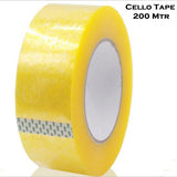1538 Self Adhesive Transparent Packing Tape- 200 metres - SWASTIK CREATIONS The Trend Point