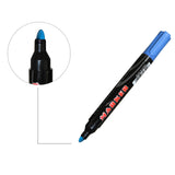 1624 Blue Permanent Markers for White Board (Pack Of 12) - SWASTIK CREATIONS The Trend Point