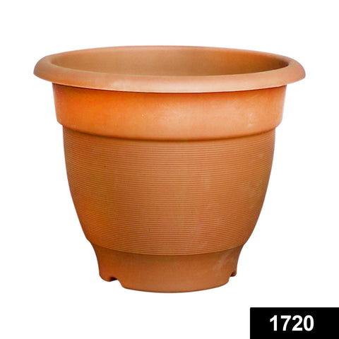 1720 Garden Heavy Plastic Planter Pot Gamla 17x14 inch Color May Vary (1Pc) - SWASTIK CREATIONS The Trend Point