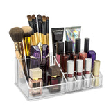 6092 Cosmetic Organiser 16 Compartment Cosmetic Makeup Storage Organiser Box - SWASTIK CREATIONS The Trend Point