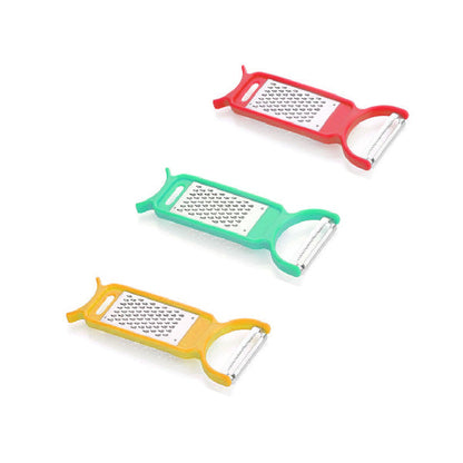 2128 ﻿Kitchen 3 in 1 Multi Purpose Vegetable Peeler Grater Cutter for Food Preparation - SWASTIK CREATIONS The Trend Point