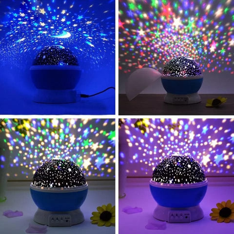 1234 Colour Changing Good Night Star Master Rotating Projection Night Lamp - SWASTIK CREATIONS The Trend Point
