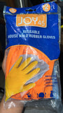 4852 2 Pair Medium Orange  Gloves For Types Of Purposes Like Washing Utensils, Gardening And Cleaning Toilet Etc. - SWASTIK CREATIONS The Trend Point