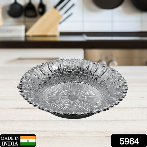 5964 Decorative Mukhwas Serving Tray Serving Mukhwas Plate Fancy Candy Tray Dry Fruit Serving Tray