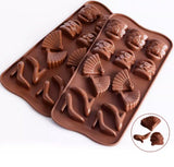 4736 14 Cavity Purse Sandle Heel Sandal Chocolate Mould (1Pc Only) - SWASTIK CREATIONS The Trend Point