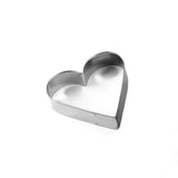 0827 Cookie Cutter Stainless Steel Cookie Cutter with Shape Heart Round Star and Flower (4 Pieces) 