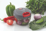 0197 Manual 2 in 1 Compact & Powerful Hand Held Vegetable Chopper/Blender - SWASTIK CREATIONS The Trend Point