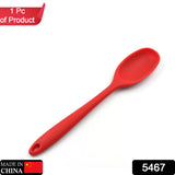 5467 Large Silicone Kitchen Spoon Long Handle Cooking Spoon for Cooking Baking Ladle Kitchen Utensils Food Grade Silicone (29)