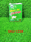 1238 Mice Traps Sticky Boards Strongly Adhesive That Work Capturing Indoor and Outdoor - SWASTIK CREATIONS The Trend Point
