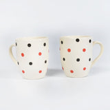 7140 Cup & Plate Set Morning Tea Serving Use Ceramic Mug Set For Home & Kitchen Use 